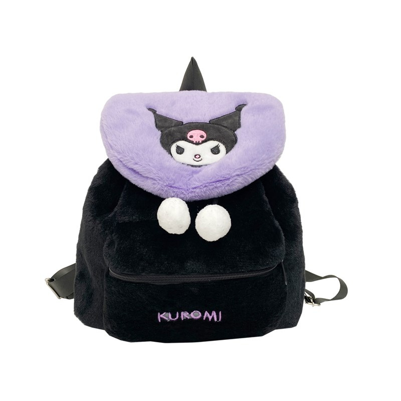 New cartoon kt cat plush bag, cute storage backpack, claw machine doll, exchange for a girlish class backpack Item Picture