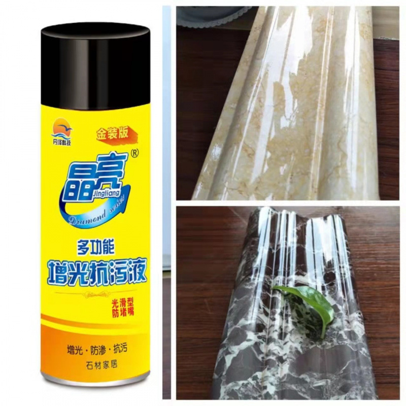 Crystal bright stone brightening and anti-stain liquid, quartz stone countertop joints, marble corrosion scratches, window sill polishing agent for repair Item Picture