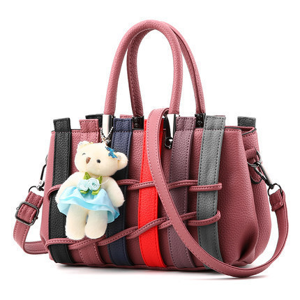 2022 New style Women's Korean-style set, sweet and fashionable women's bag, crossbody single-shoulder woven handbag for delivery full figure