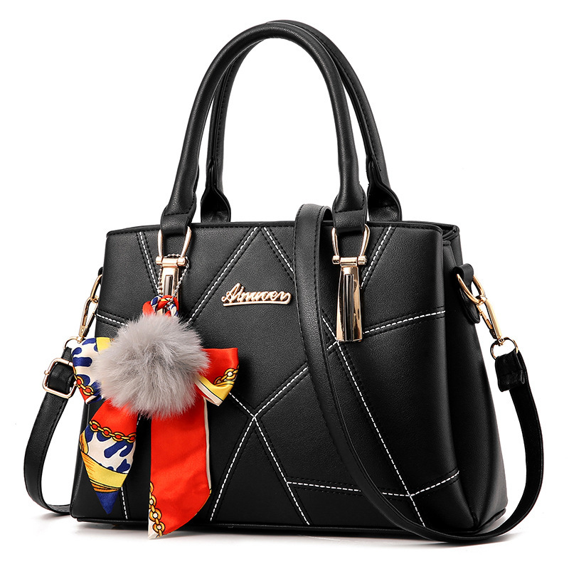 2024 New style women's bag, trendy and fashionable, large-capacity crossbody bag, mom's hand-held middle-aged women's bag details Picture