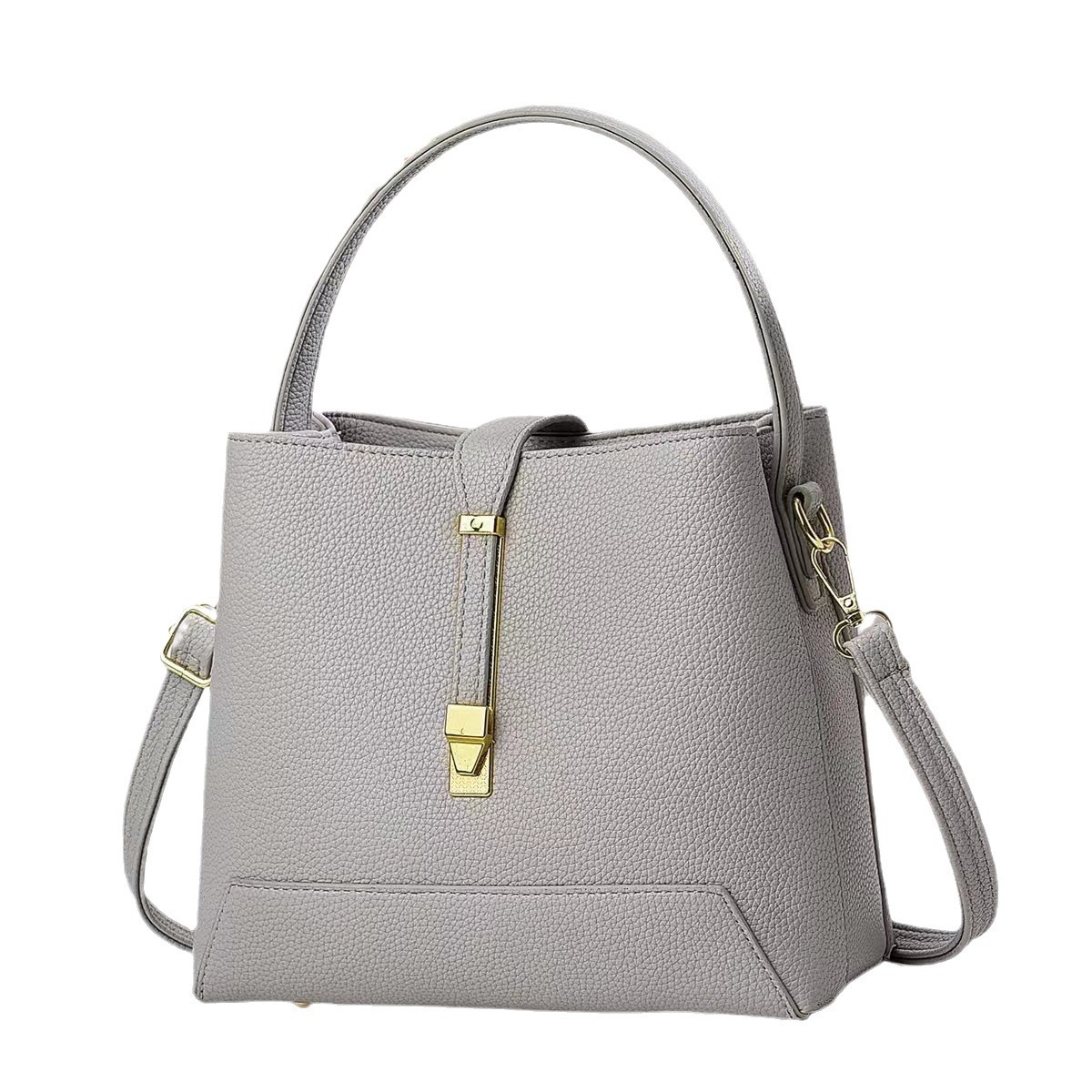 2024 Large-capacity handbag, trendy and fashionable bucket bag, women's bag, high-end, elegant and versatile, single-shoulder crossbody bag Item Picture