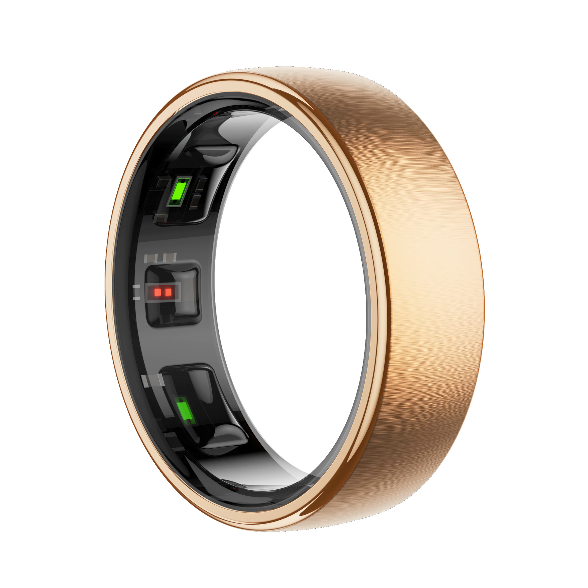 The new R10 smart ring features Bluetooth for temperature measurement, heart rate, blood oxygen, women's health, sleep counting, step counting, and exercise recording Item Picture