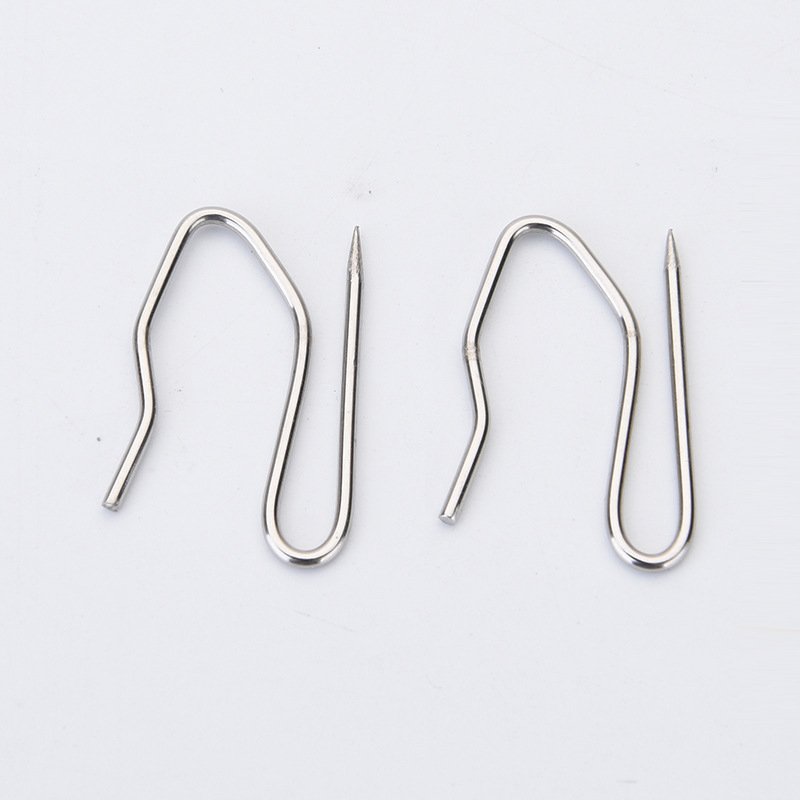 Curtain hooks, stainless steel large S-shaped hooks, stainless steel pointed hooks, stainless steel four-claw hooks, four-fork hooks, single hooks, S-shaped hooks, auxiliary Item Picture