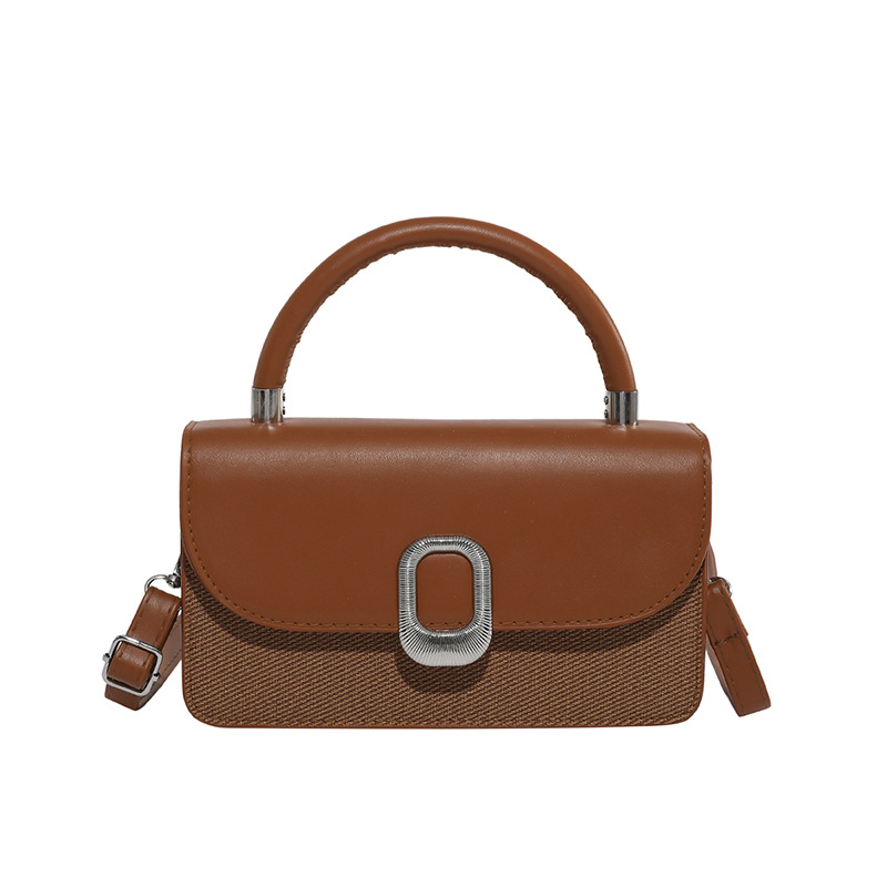 2025 New forest and cute style small bag, women's single-shoulder crossbody bag, stylish and stylish handbag, small square bag Item Picture