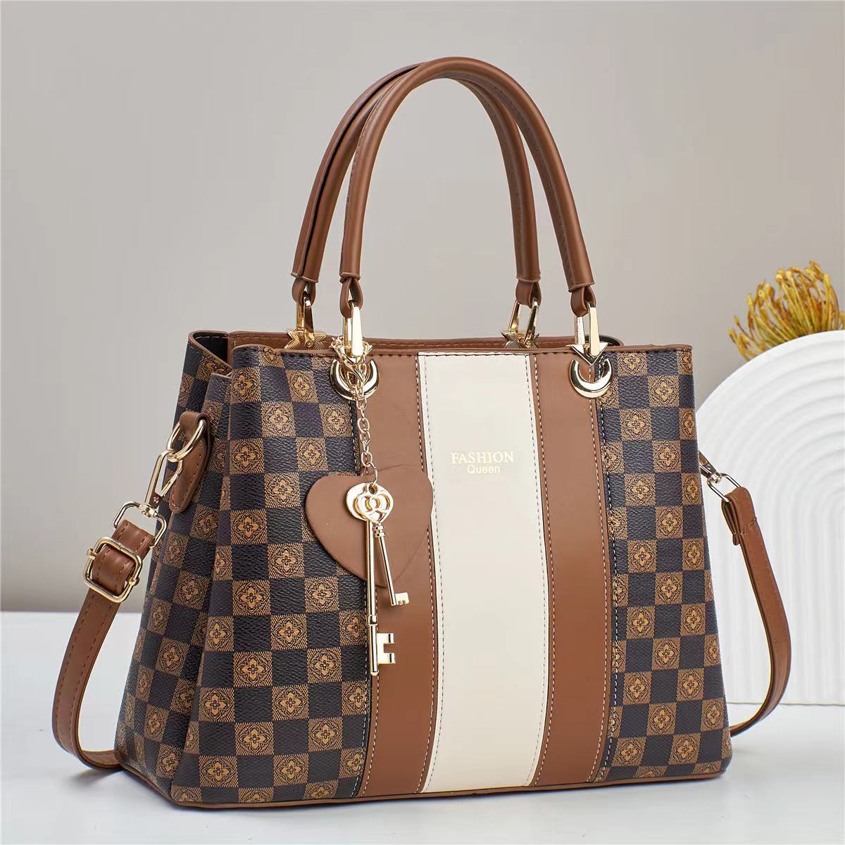 New printed bags, women's bags, fashionable, versatile and high-end, large-capacity single-shoulder bags and crossbody bags for ladies details Picture