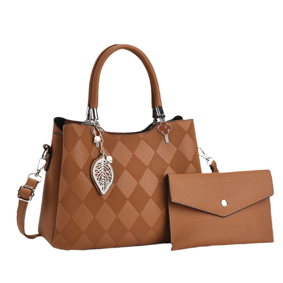 Women's single-shoulder crossbody bag, new women's bag, women's manufacturer, foreign trade fashionable and versatile mother-and-child bag Item Picture