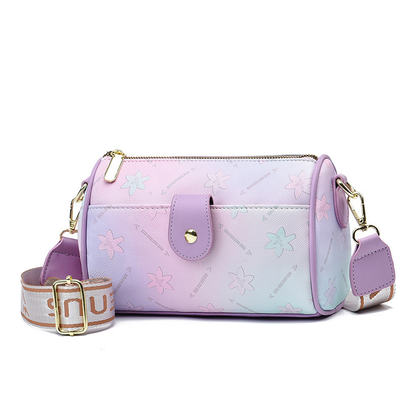 Gradient color women's bags, fashionable and trendy women's bags, high-end sense, large-capacity single-shoulder bags, crossbody bags, handbag women's bags full figure