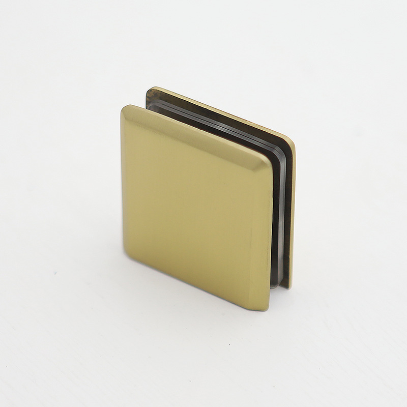 Glass door fixing clamps, stainless steel bathroom shower room frameless glass fixing clamps, multi-angle glass fixing corner codes details Picture