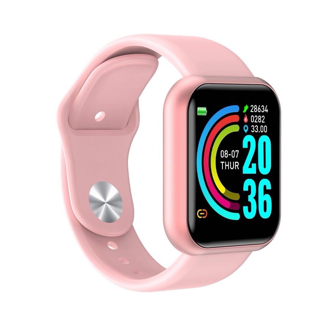 Y68 Smart Bracelet and D20S Smart bracelet are new models of Bluetooth sports watch gifts for both boys and girls details Picture