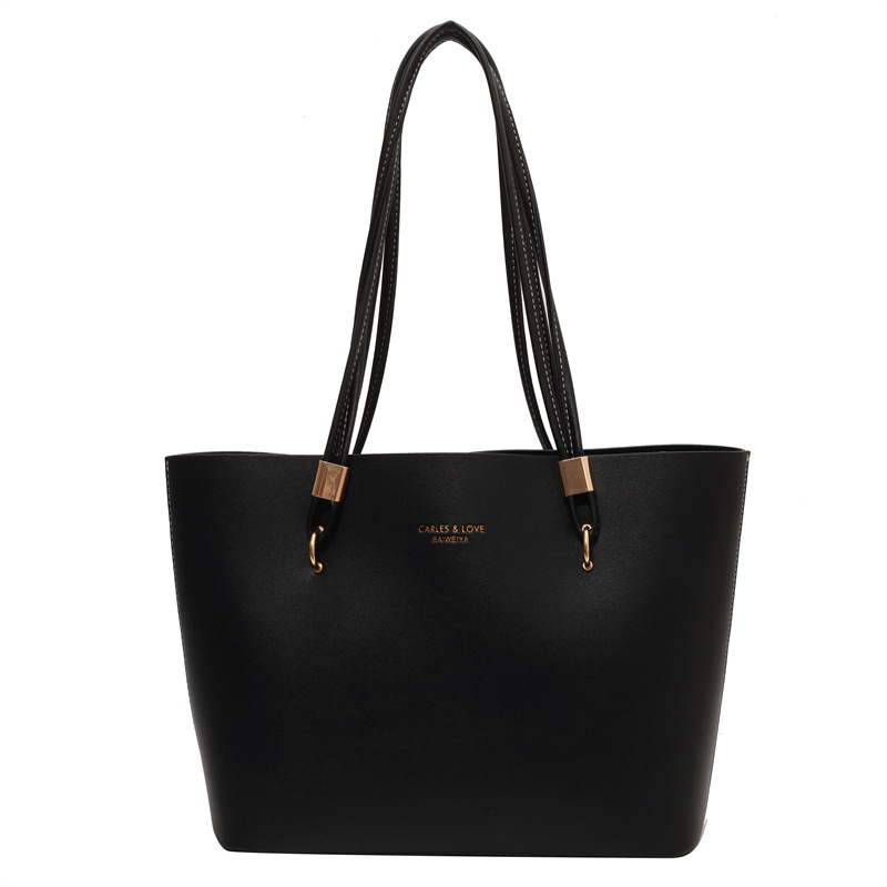 Bag Girl 2025 Summer New Style High-end commuter bag, large-capacity tote bag, fashionable shoulder bag, versatile underarm bag Item Picture