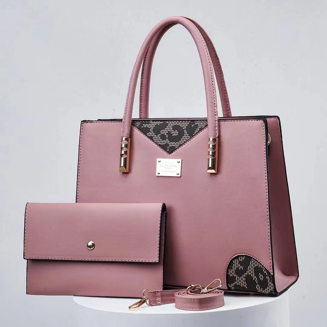 Two-piece leopard print mother and child bag for women, 2023 new style, embroidered, stylish texture, large capacity, cross-border export, color-blocking women's bag Application Scenario
