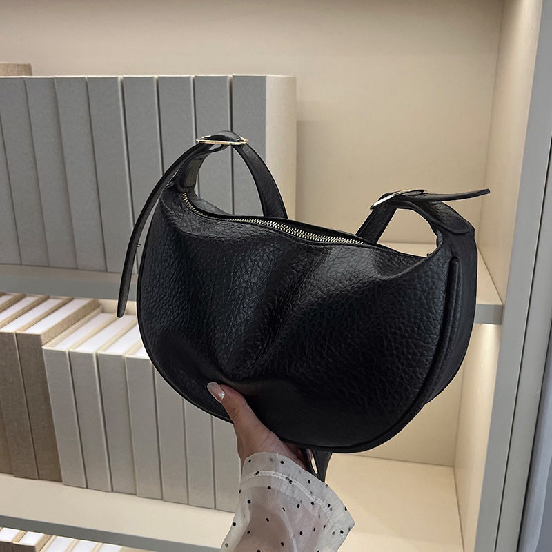 High-end women's large-capacity 2024 new trendy and fashionable women's single-shoulder crossbody bag, autumn and winter quality commuting bag full figure