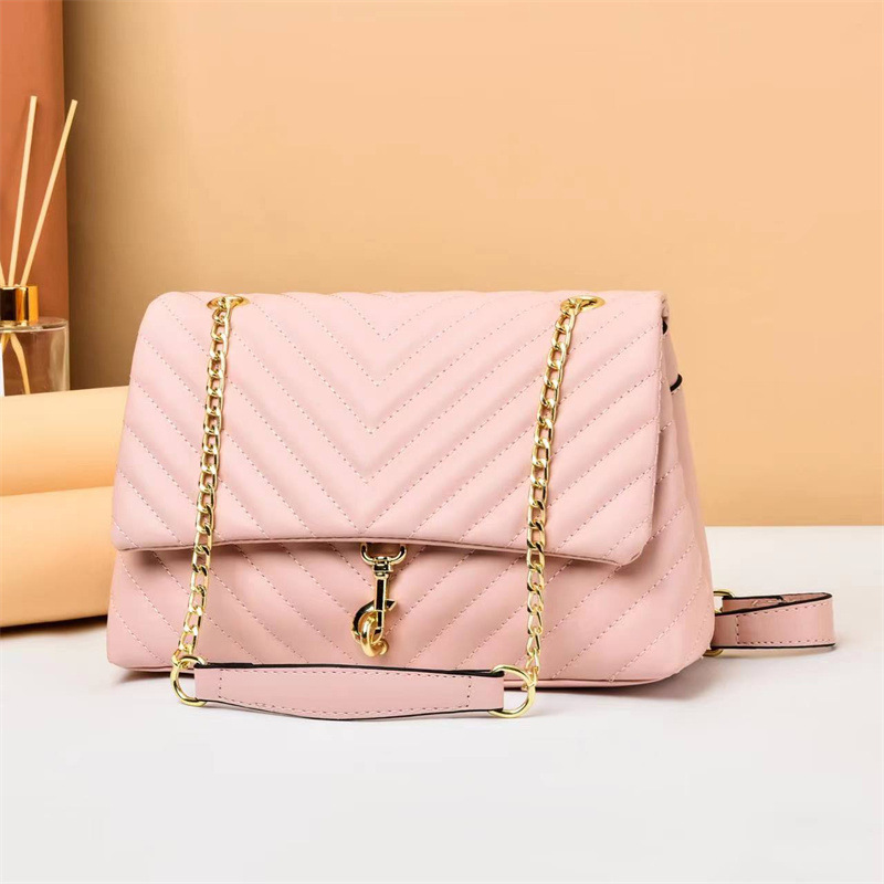 Summer Bag Women 2023 New Fashion chain shoulder bag, high-end and stylish embroidered thread crossbody bag, versatile and ins Item Picture
