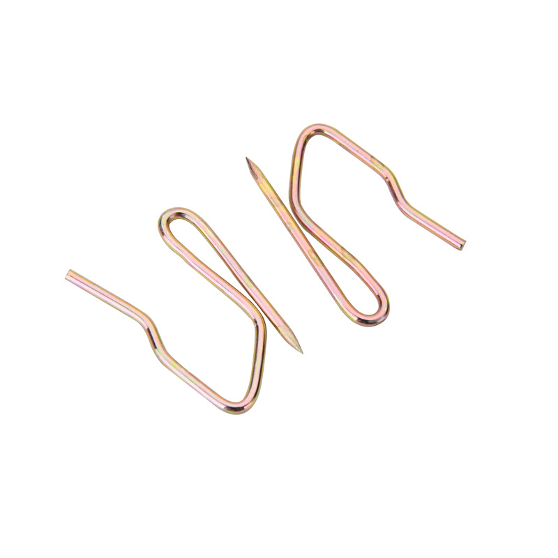 Curtain hooks, stainless steel batch release hooks, small S hooks, large and small pointed hooks, fabric forks, colorful hardware accessories, Korean belt pleated hooks Item Picture