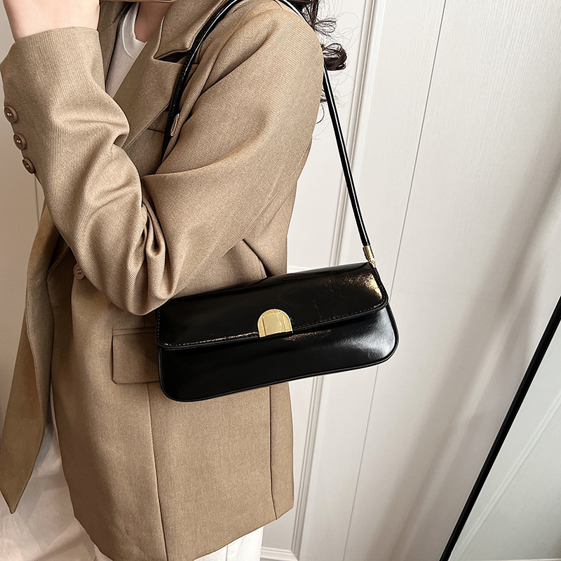 Korean niche handbag for women 2025 new trendy and fashionable commuting small square bag, simple and versatile single-shoulder crossbody bag Application Scenario