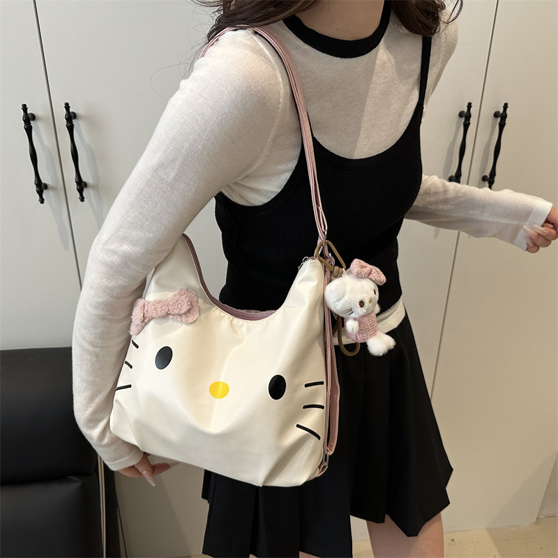 Women's backpack 2025 New retro college style, versatile, large-capacity casual, college student commuting bag, single-shoulder bag Specification drawing