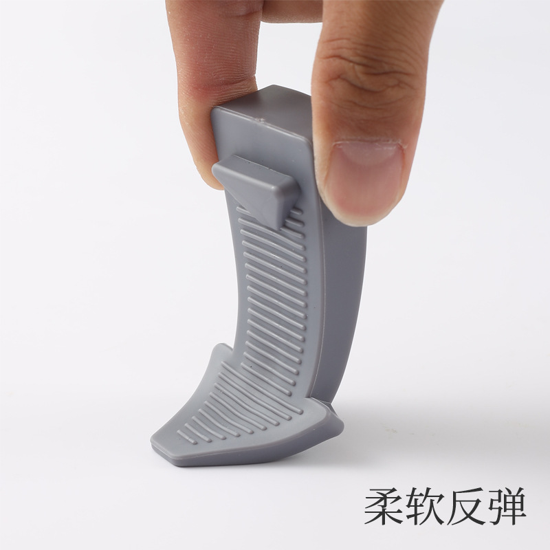 Silicone door stop, no need for drilling, windproof door stop, universal door stopper, safety door stop, anti-collision, anti-pinch hand fixator Application Scenario