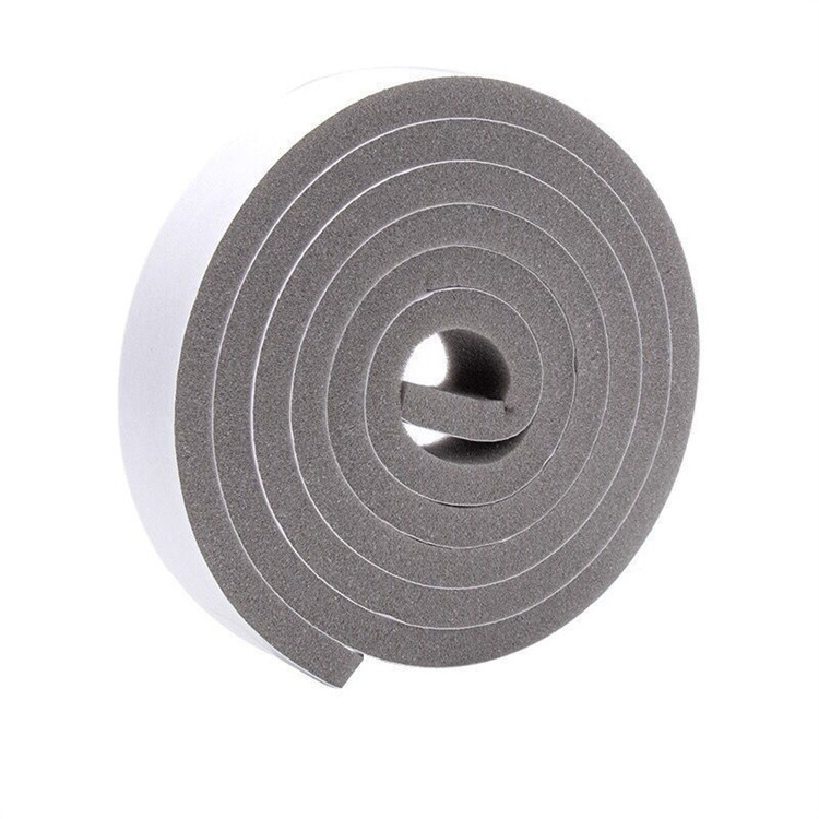 Japanese household door and window sealing strips, self-adhesive type window sound insulation strips, glass door gap and door bottom sealing sponge rubber strips Item Picture