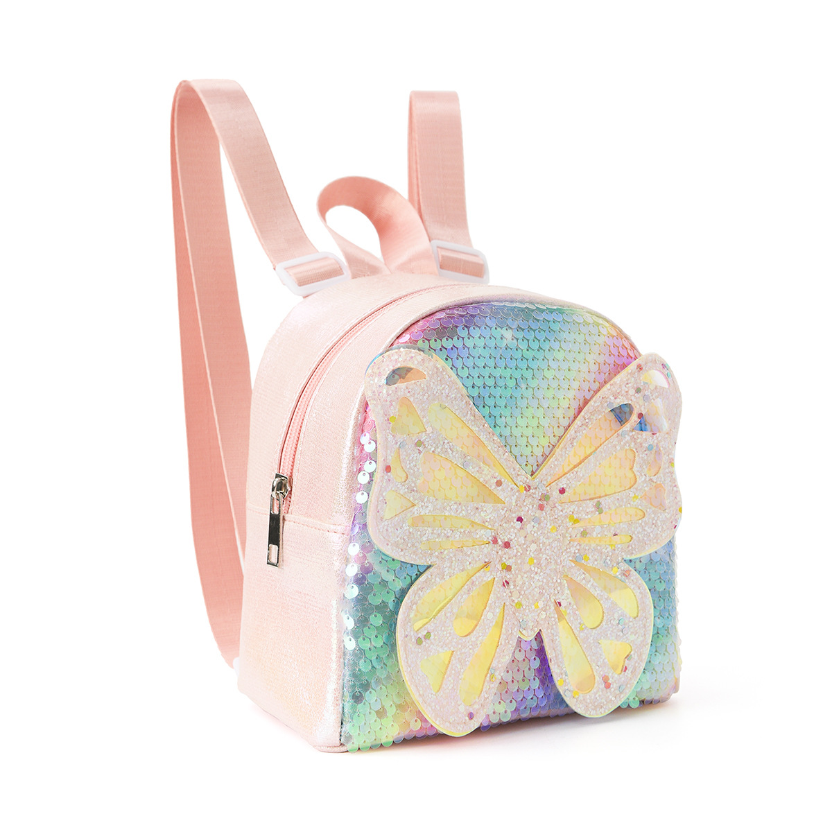 Cross-border best-selling Amazon classic backpack, cute butterfly fashion backpack, children's mini waterproof sequined schoolbag Application Scenario