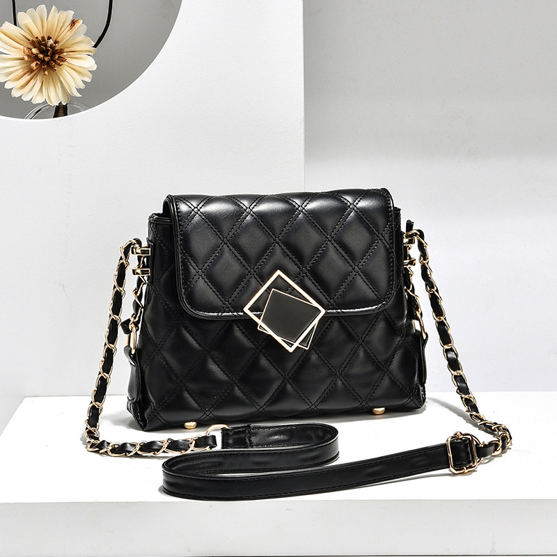 Diamond-shaped chain bag for women, 2022 new trendy and trendy women's bag, crossbody bag, fashionable and versatile single-shoulder small bag Specification drawing