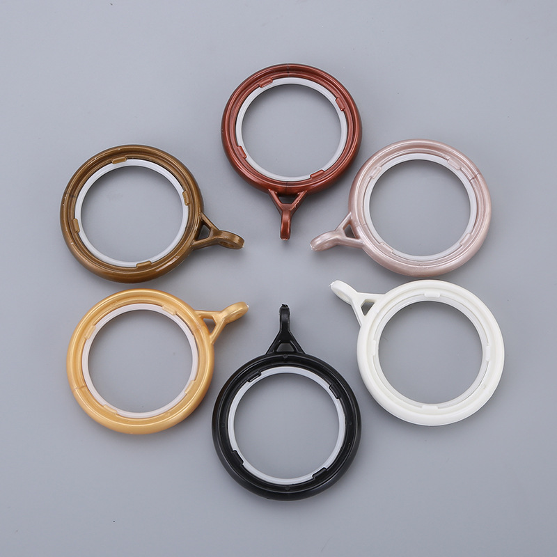 Roman ring curtain, bath curtain, balcony curtain ring accessories, Roman rod, live buckle accessories, hanging ring Specification drawing