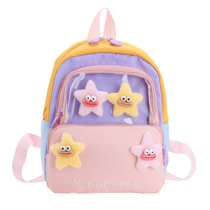 New cartoon ultra-light kindergarten baby schoolbag, cute for boys going out, casual backpack for girls, small class backpack Item Picture