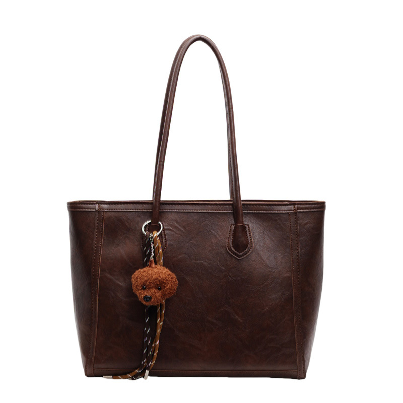 High-end large-capacity women's 2024 new casual and versatile women's bag for work and commuting, tote single-shoulder bag, large bag Item Picture