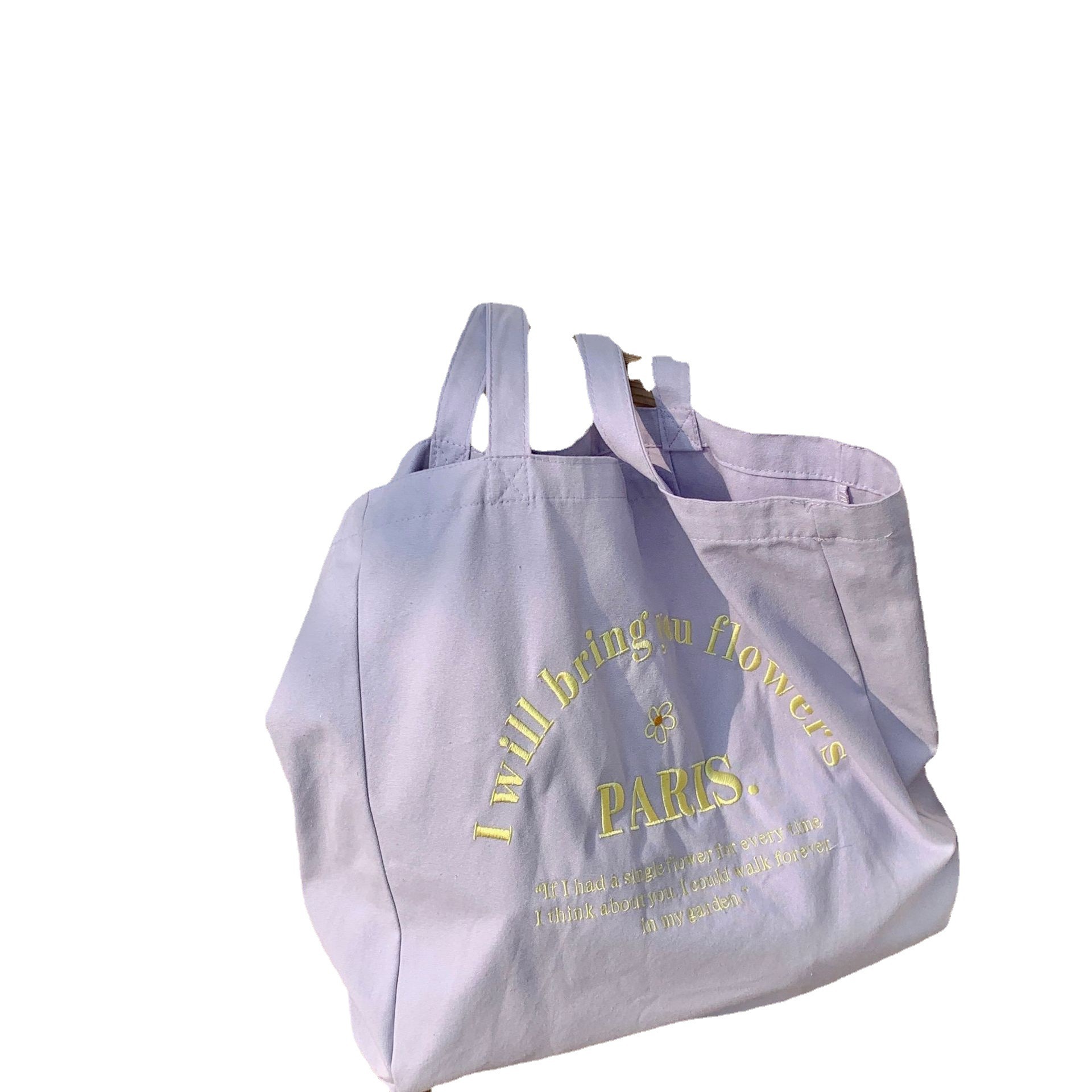 Customized embroidered single-shoulder bags can be changed in size. Samples can be made based on provided drawings. Orders start from one piece Item Picture
