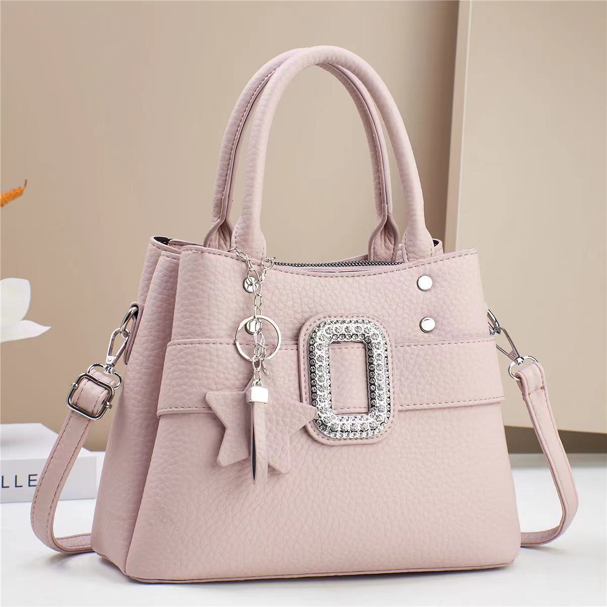 A best-selling crossbody bag for women, a trendy large handbag, a versatile new spring collection for 2024, from a manufacturer specializing in foreign trade for ladies Specification drawing