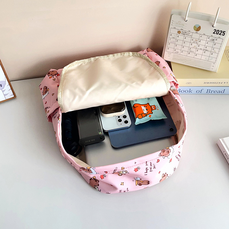 Wholesale of new cross-border cute Kapibara schoolbags, large-capacity backpacks for girls, and lightweight schoolbags for junior high school students Application Scenario