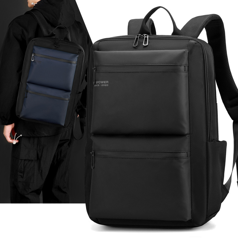 WEPOWER's new business backpack, a large-capacity backpack for casual commuting, and a multi-functional travel computer bag full figure