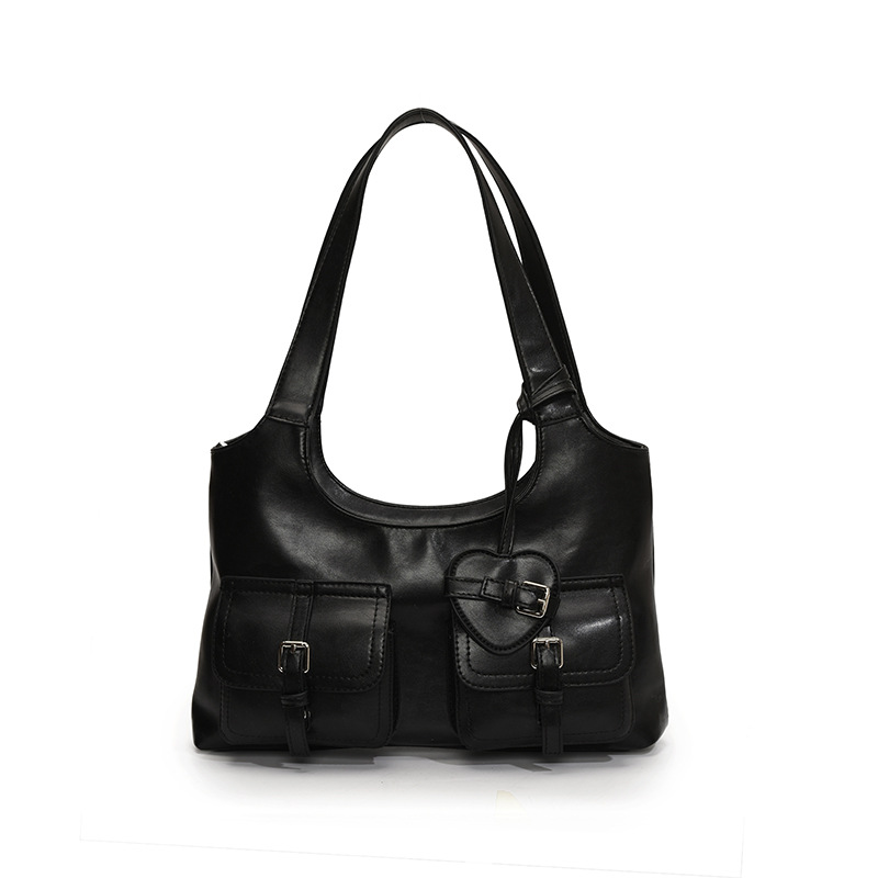 New Spring/Summer 2025 casual, versatile, fashionable and simple underarm bag for women, cool and spicy single-shoulder bag for women with multiple pockets Item Picture