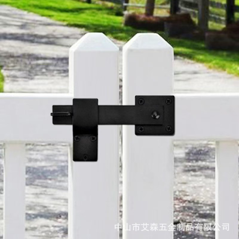 Wholesale of in-stock door latch, anti-theft sliding door latch, door bolt, door latch, snap, barn door, pet cage and door lock details Picture