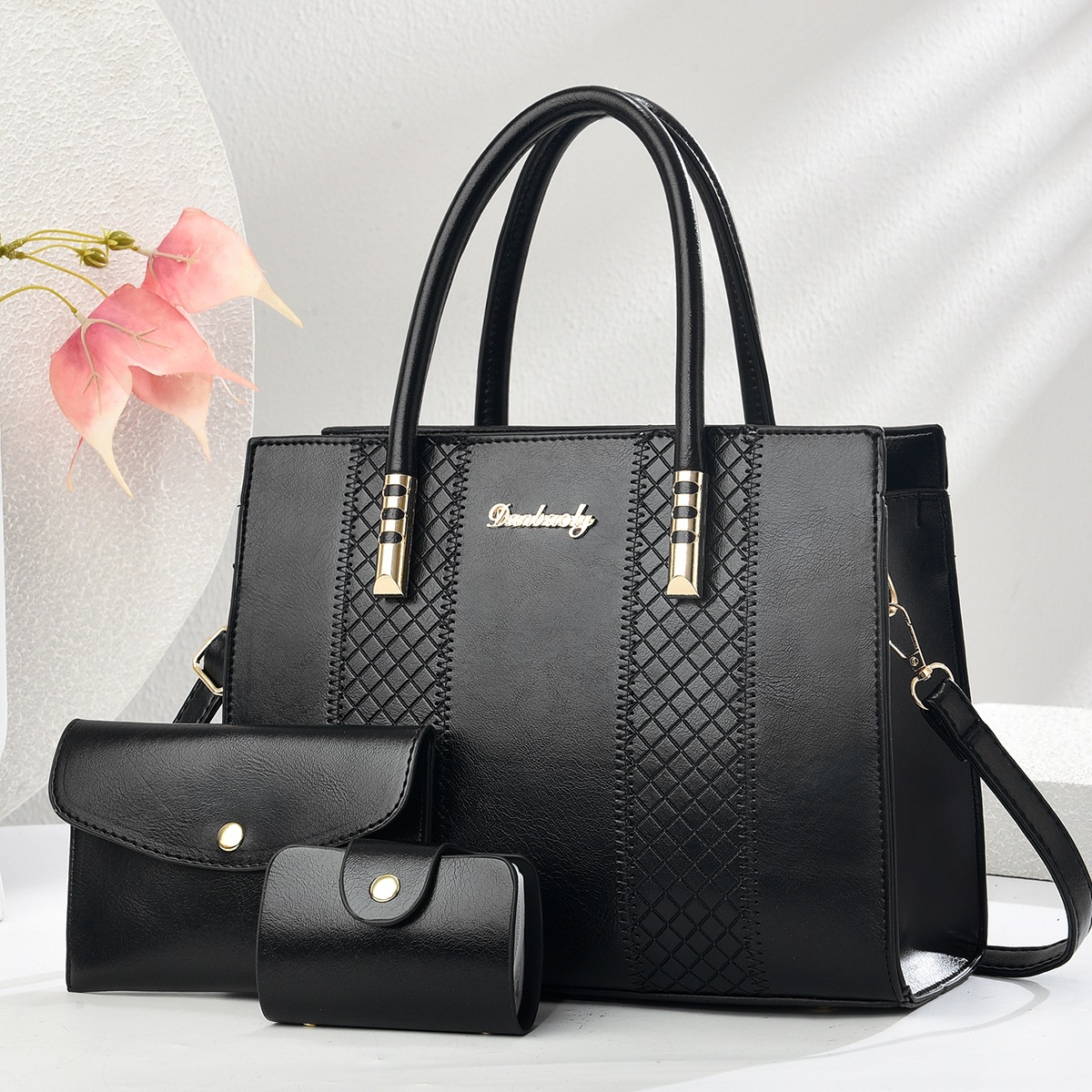 New Korean-style versatile crossbody bag, handbag, single-shoulder bag for African trade, popular women's bag, fashionable women's mother-and-child bag full figure