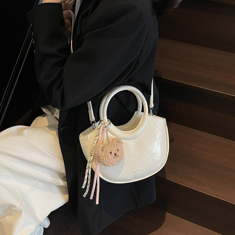 High-end and niche commuter handbag for women, new Spring/Summer 2025, fashionable, simple and versatile single-shoulder crossbody bag for women Specification drawing
