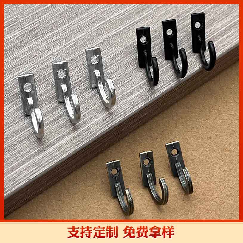 Factory direct sales of antique zinc alloy small hooks for cabinets, bathrooms, towels, clothes, single-row single-hole wall hooks full figure
