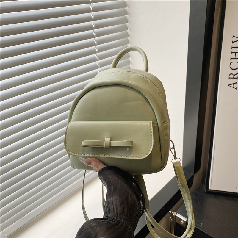 Simple small bag for women Spring/Summer 2025 new single-shoulder crossbody bag, Korean version of women's fashionable handbag and small backpack full figure