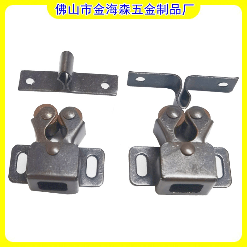 Cabinet door bead door clips, hardware spring bead plastic cabinet door clips, solid wood door clips, antique door clips Specification drawing