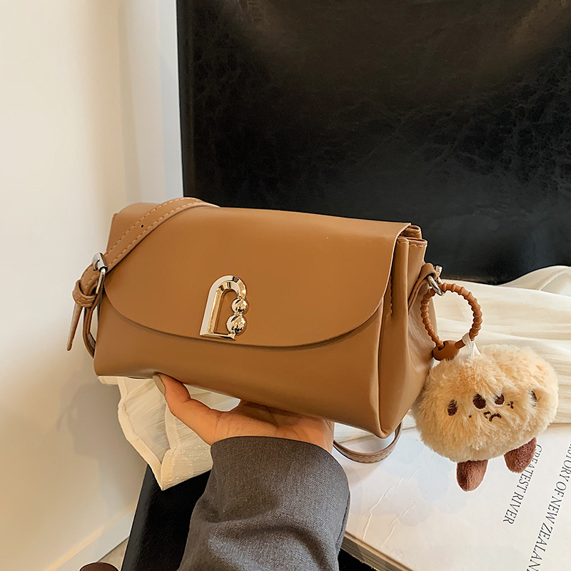 A new Korean style Instagram trendy and fashionable small square bag for women in 2025, with a unique and high-end feel, simple and casual single-shoulder bag Specification drawing