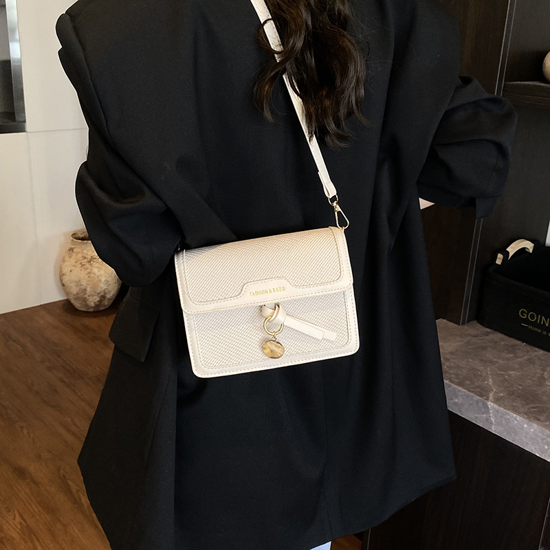 Korean style Instagram stylish and versatile small square bag for women 2025 new trendy and fashionable single-shoulder bag with color contrast and versatile crossbody bag details Picture