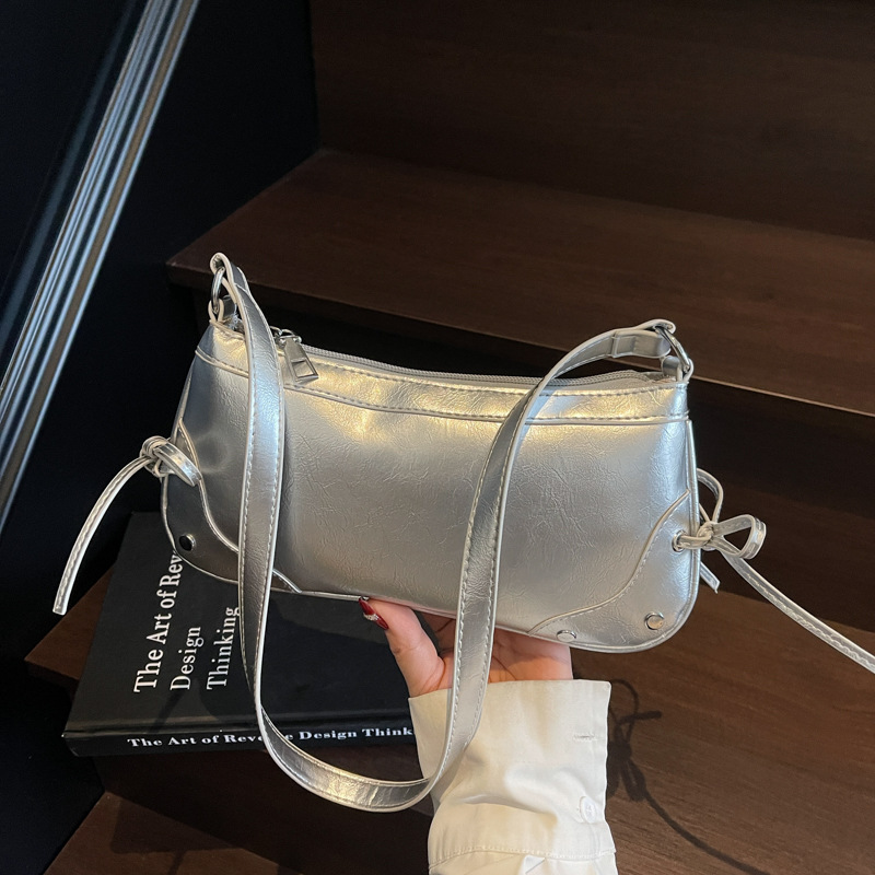 High-end underarm bag for women, 2025 new niche commuter bag for women, retro and versatile single-shoulder crossbody bag for women full figure