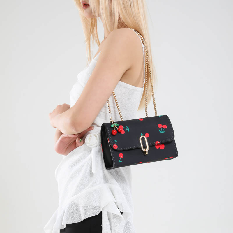 Fashionable and high-quality single-shoulder bag for women, Spring 2025 new style niche crossbody bag, stylish and versatile small square bag Specification drawing