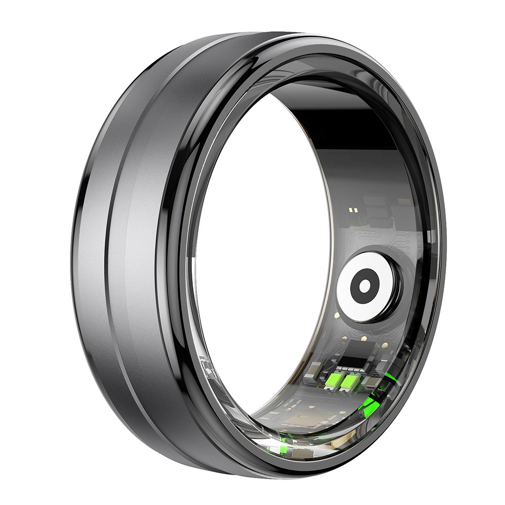 Cross-border R06 Smart Ring Heart Rate, Blood Pressure, Blood Oxygen, Sleep, Calorie, Health step Count, More Exercise couple ring Specification drawing