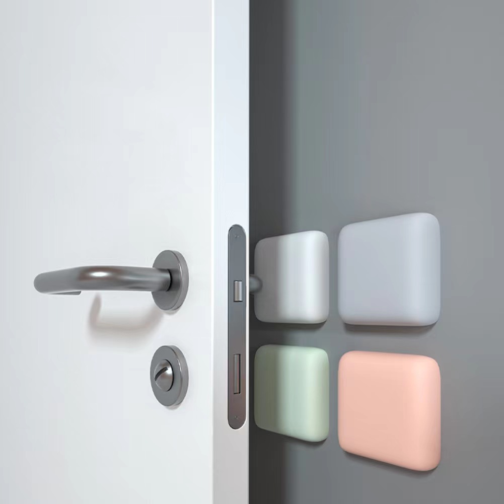 Thickened anti-collision door mat silicone door, rear door touch door handle anti-collision mat, door sticker anti-collision, simple slow-impact door Application Scenario