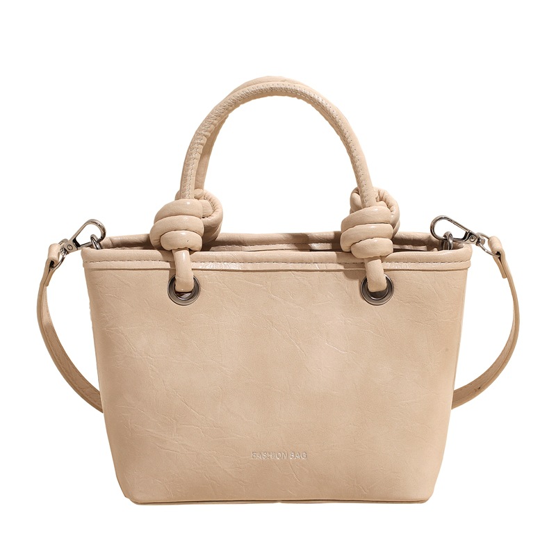 Simple and casual handbag, Korean style, fashionable and versatile bucket bag, 2025 new style, niche design, high-end crossbody bag Item Picture