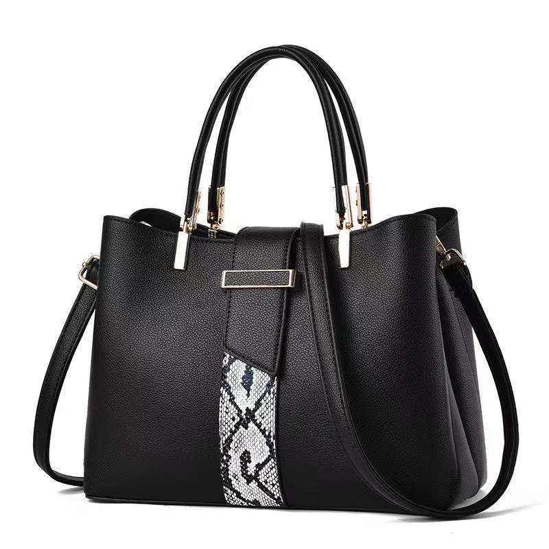Large-capacity mom bag for women 2022 new style, fashionable, simple and elegant handbag, high-end crossbody bag for middle-aged women details Picture