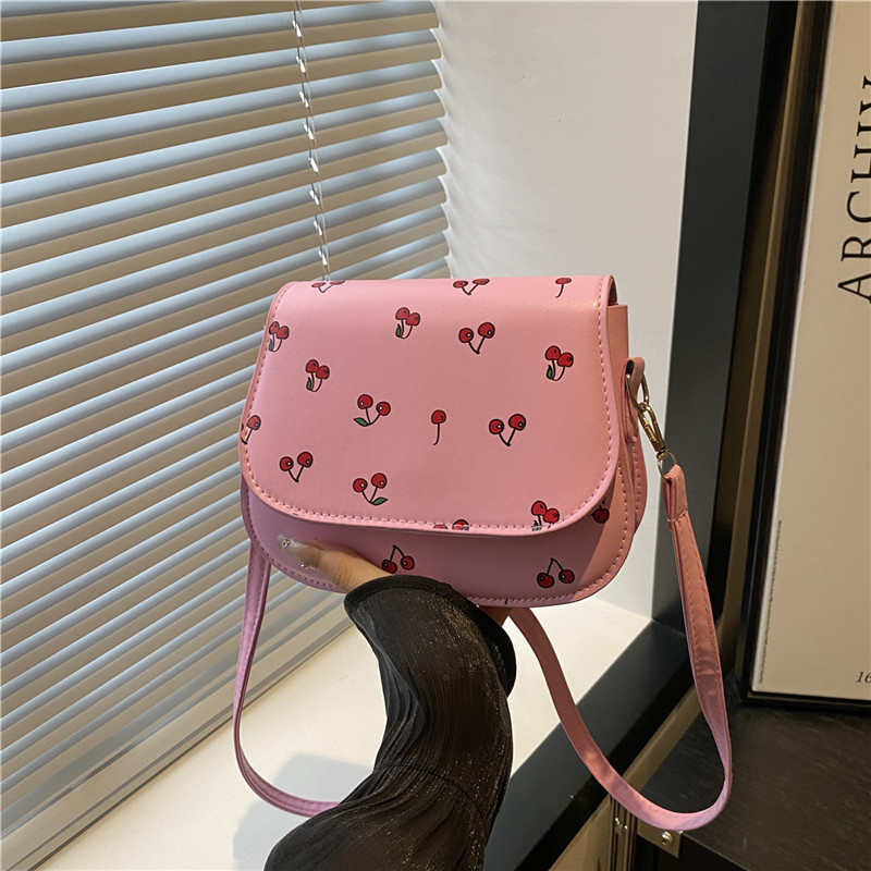French niche underarm bag, cross-border 2025 fashion printed handbag, urban simple hand-held bag, underarm bag full figure