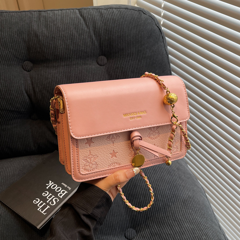 Fashion small bag 2025 New style stylish single-shoulder bag crossbody bag, women's quality small square bag, simple Japanese and Korean casual bag details Picture