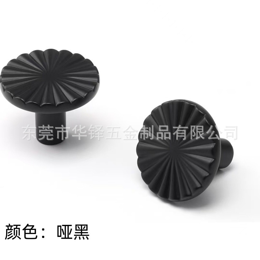 Zinc alloy bronze-colored cabinet knobs, retro flat drawer handles, kitchen, bathroom and dressing table hardware handles Specification drawing