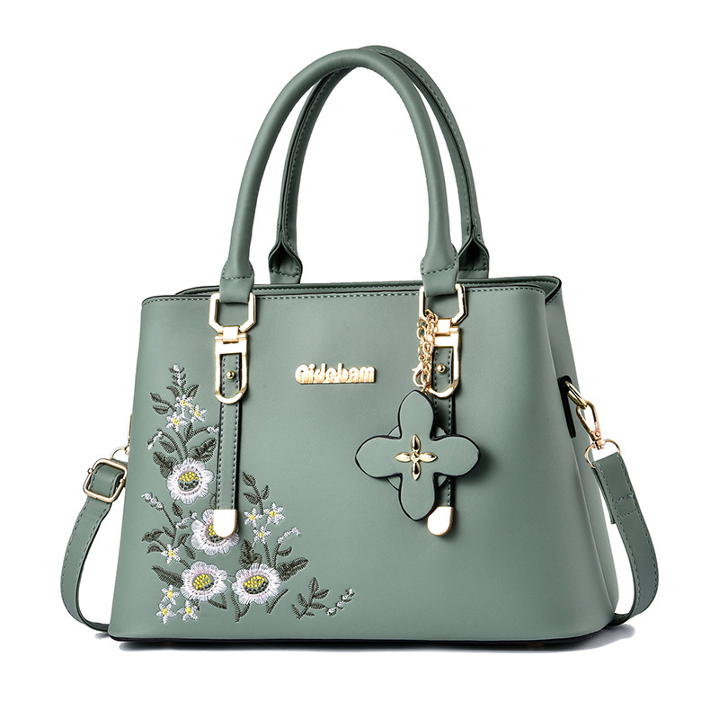 One-piece consignment service for 2022 new style of fashionable embroidered women's bags in Korean style crossbody single-shoulder handbags Specification drawing